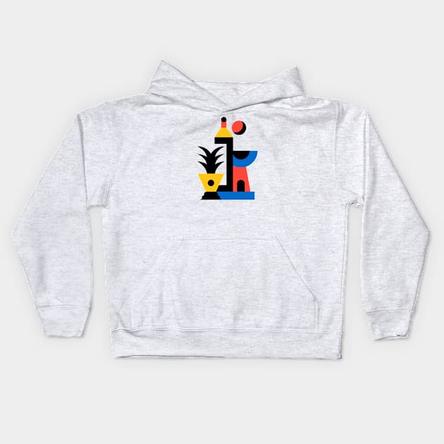 Tuscany Kids Hoodie by Running Dog